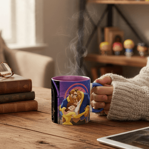 Belle en het Beest warmtegevoelige mok 460 ml - Fans Geek Storeproduct_type#Disney