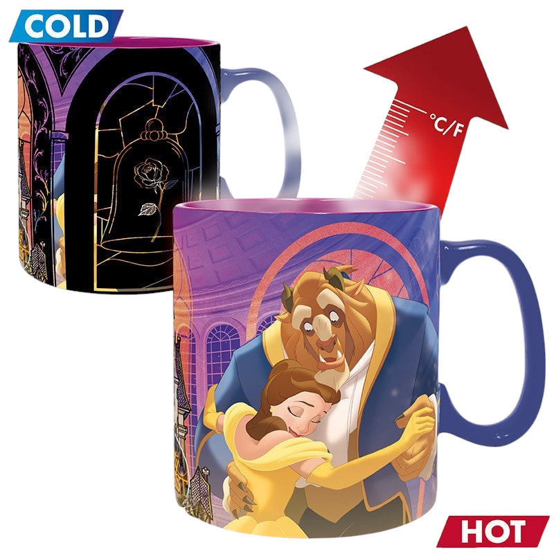 Belle en het Beest warmtegevoelige mok 460 ml - Fans Geek Storeproduct_type#Disney