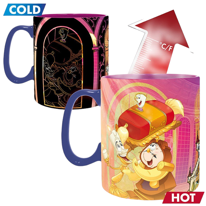 Belle en het Beest warmtegevoelige mok 460 ml - Fans Geek Storeproduct_type#Disney