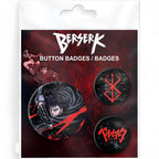 BERSERK - Badge Pack - Guts - Fans Geek Store