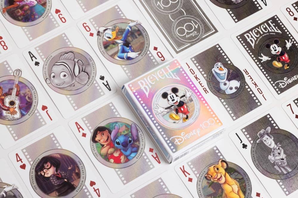 Bicycle Disney 100 - jaar jubileum speelkaarten - Fans Geek Storeproduct_typeCardshouse