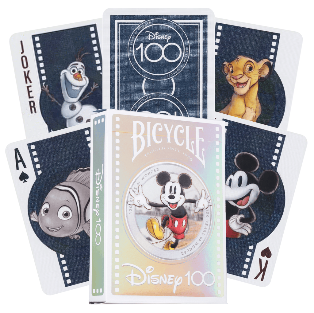 Bicycle Disney 100 - jaar jubileum speelkaarten - Fans Geek Storeproduct_typeCardshouse