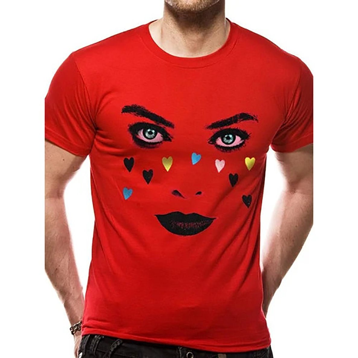 DC comics: Birds of Prey - Face Red - Unisex T-shirt - Fans Geek Store