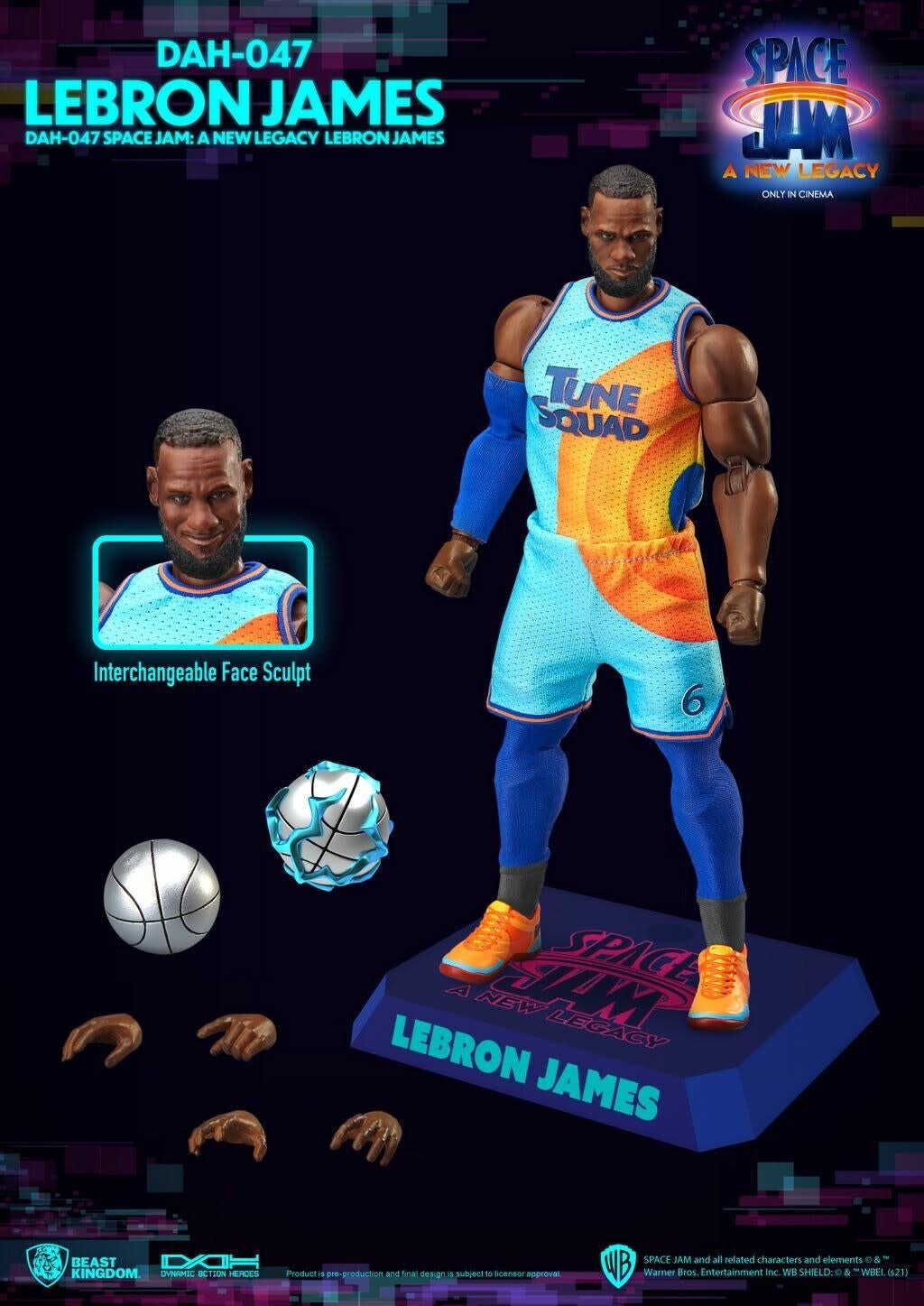 Space Jam 2: A New Legacy - LeBron James 1:9 Scale Figure - Fans Geek Store