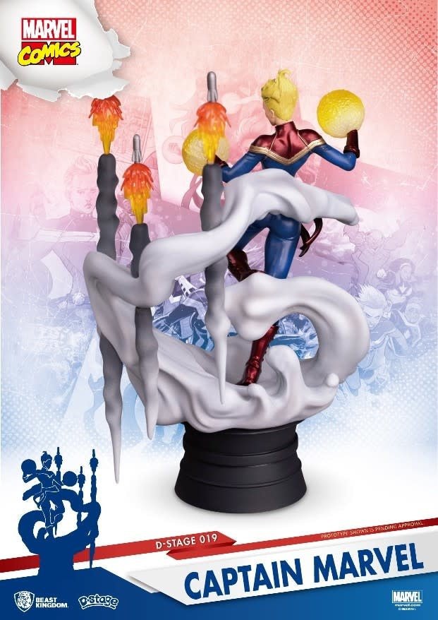 Marvel: D - Stage - Captain Marvel PVC Diorama - Fans Geek Store