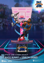 Space Jam 2: Bugs Bunny and LeBron James PVC Diorama - Fans Geek Store