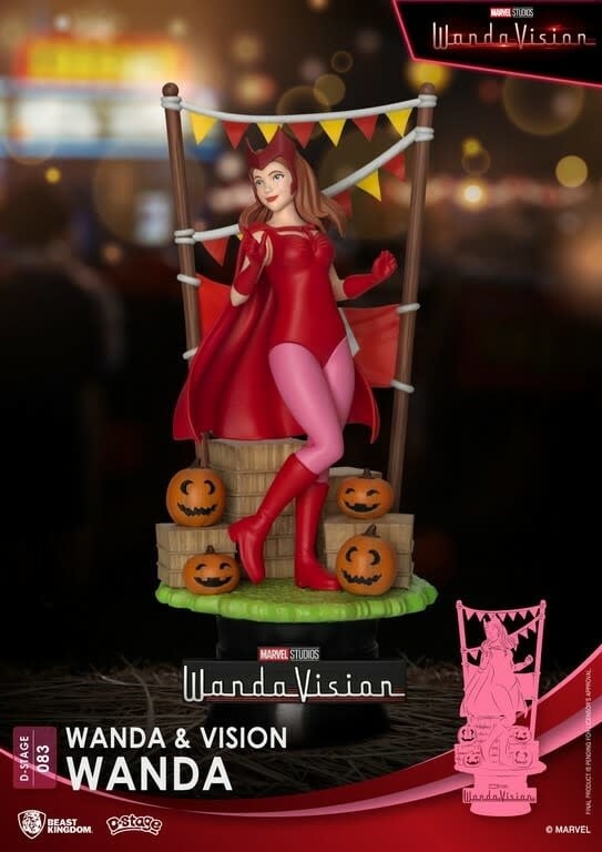 Marvel: WandaVision - Wanda PVC Diorama - Fans Geek Store
