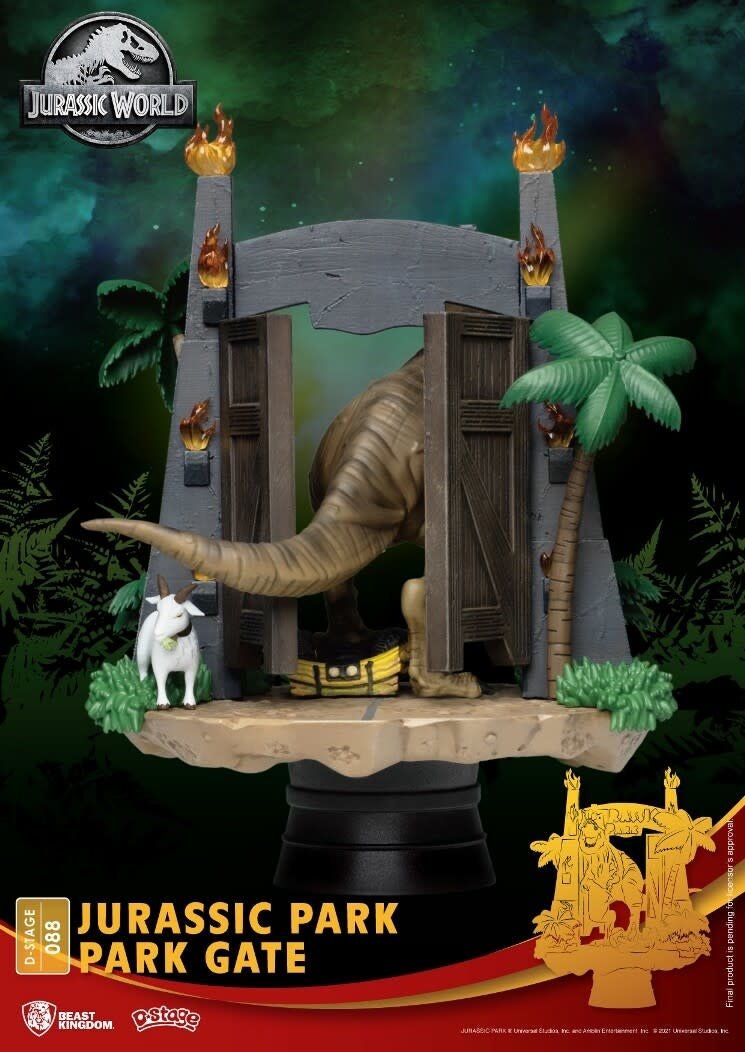 Jurassic Park: Park Gate PVC Diorama - Fans Geek Store