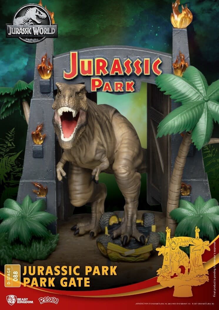 Jurassic Park: Park Gate PVC Diorama - Fans Geek Store