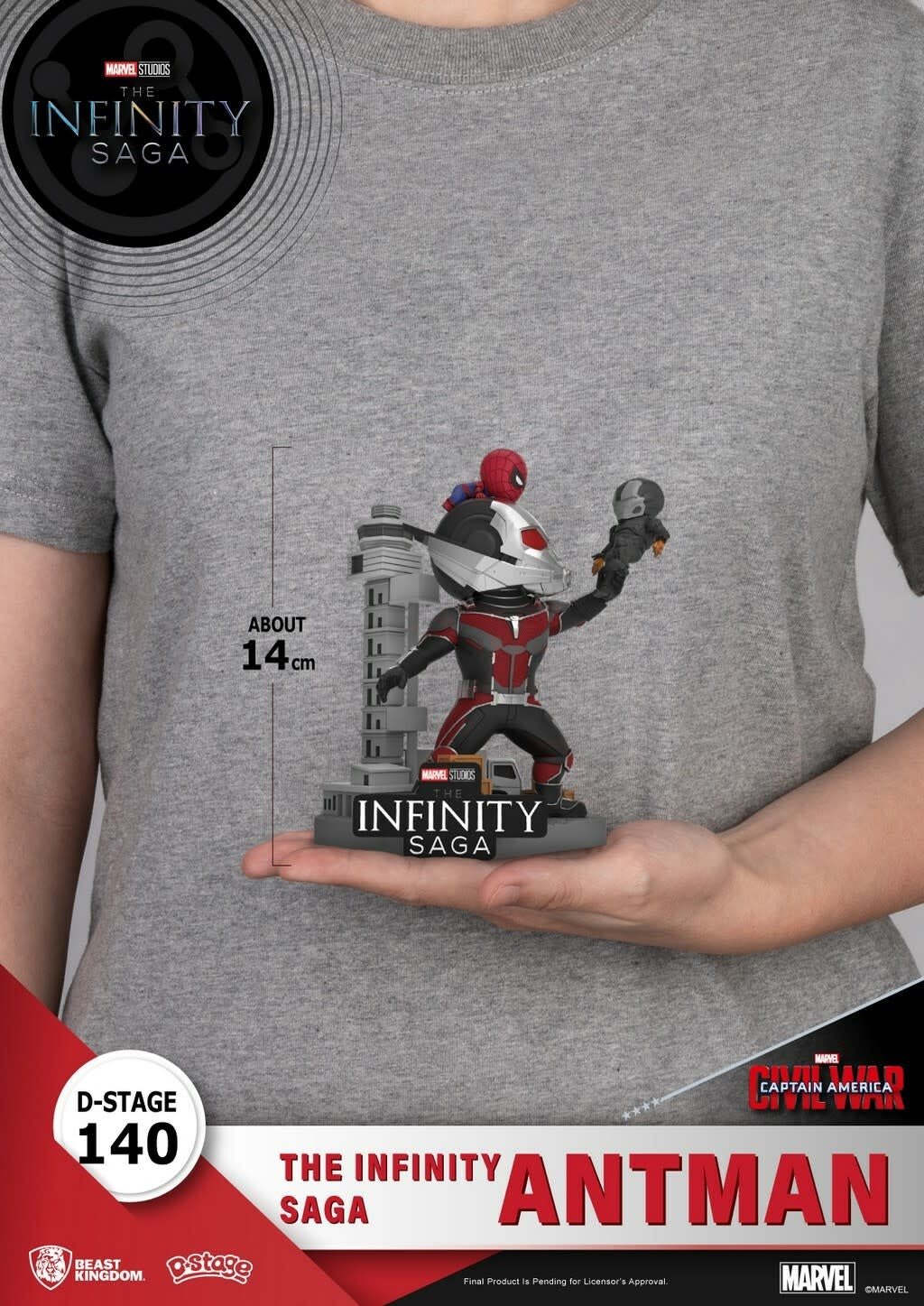 Marvel: The Infinity Saga - Ant - Man PVC Diorama - Fans Geek Store