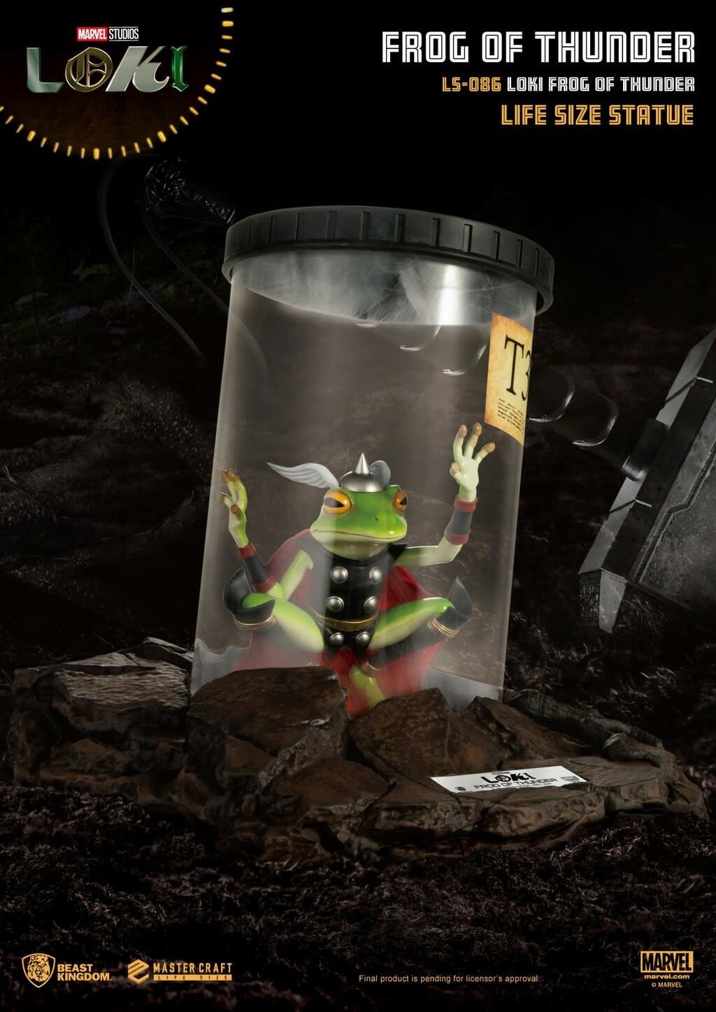 Marvel: Loki - Frog of Thunder 1:1 Scale Statue - Fans Geek Store