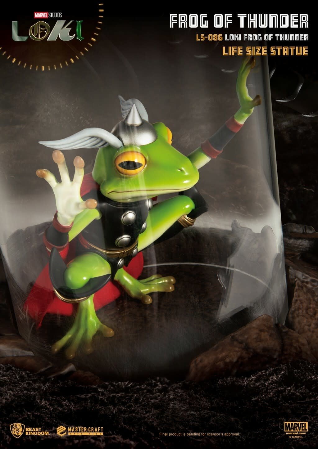 Marvel: Loki - Frog of Thunder 1:1 Scale Statue - Fans Geek Store