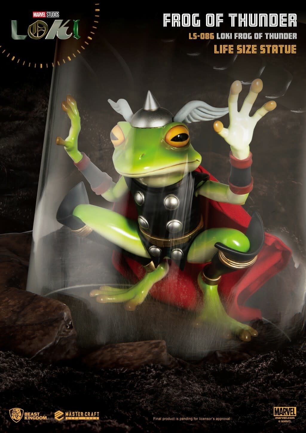 Marvel: Loki - Frog of Thunder 1:1 Scale Statue - Fans Geek Store