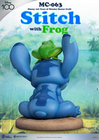 Disney: Lilo and Stitch - Master Craft Stitch with Frog Statue - Fans Geek Store