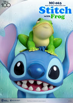 Disney: Lilo and Stitch - Master Craft Stitch with Frog Statue - Fans Geek Store