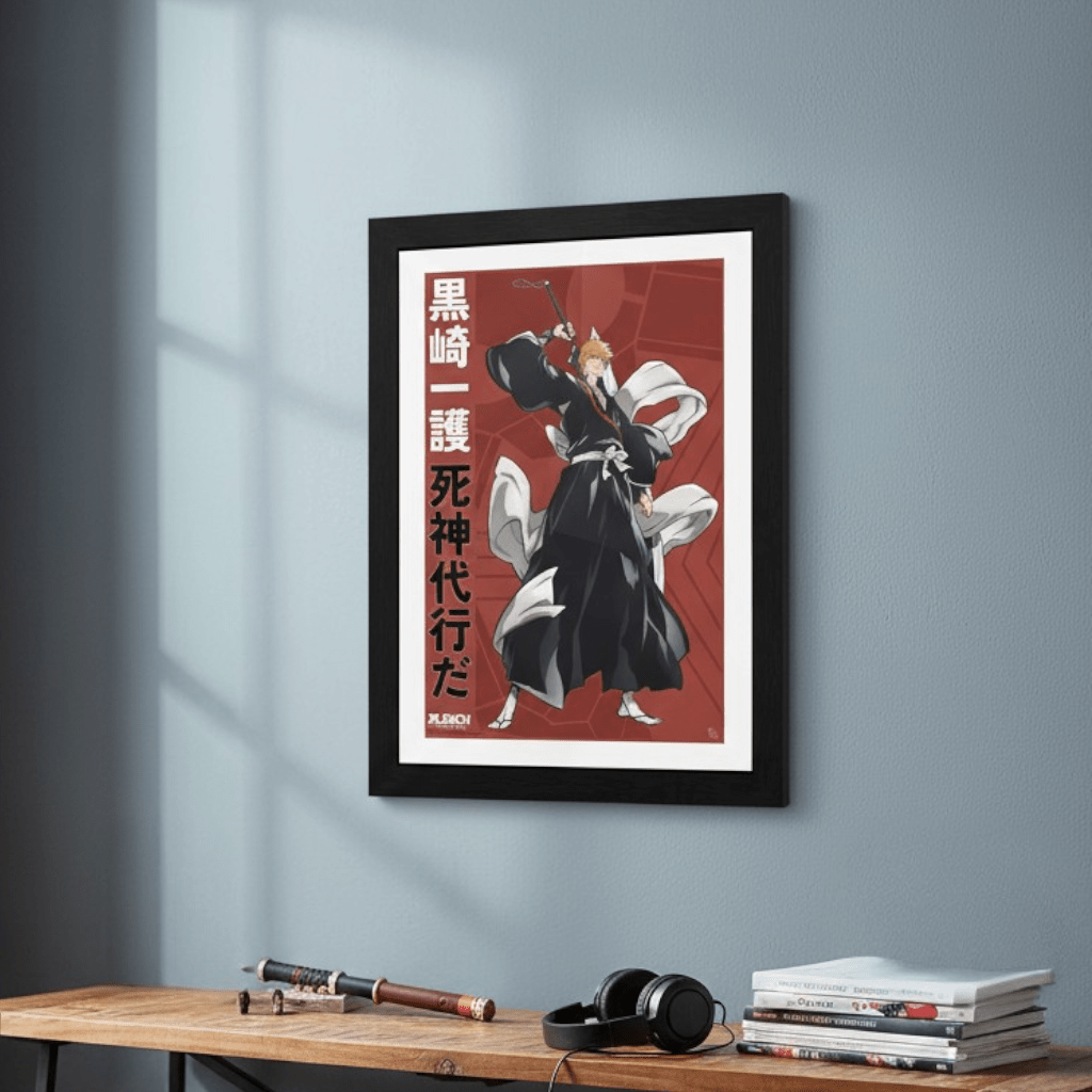 Bleach: Thousand-Year Blood War Ichigo ingelijste poster - Fans Geek Storeproduct_type#GB eye