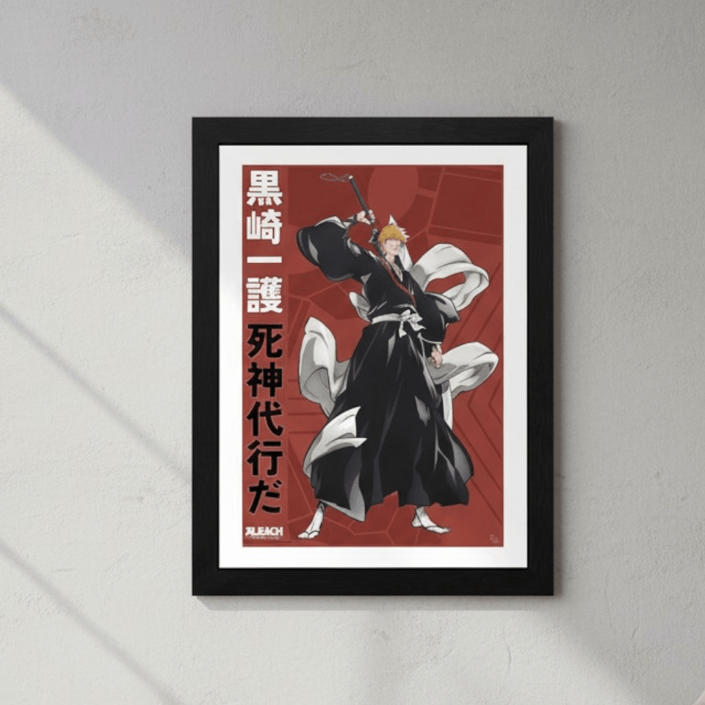 Bleach: Thousand-Year Blood War Ichigo ingelijste poster - Fans Geek Storeproduct_type#GB eye