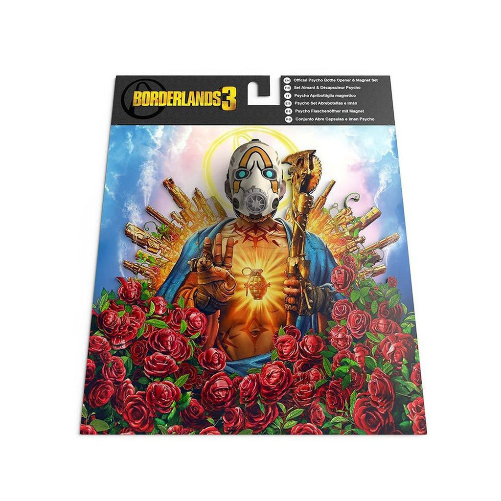 Borderlands 3: Psycho Bottle Opener & Magnet Set - Fans Geek Store