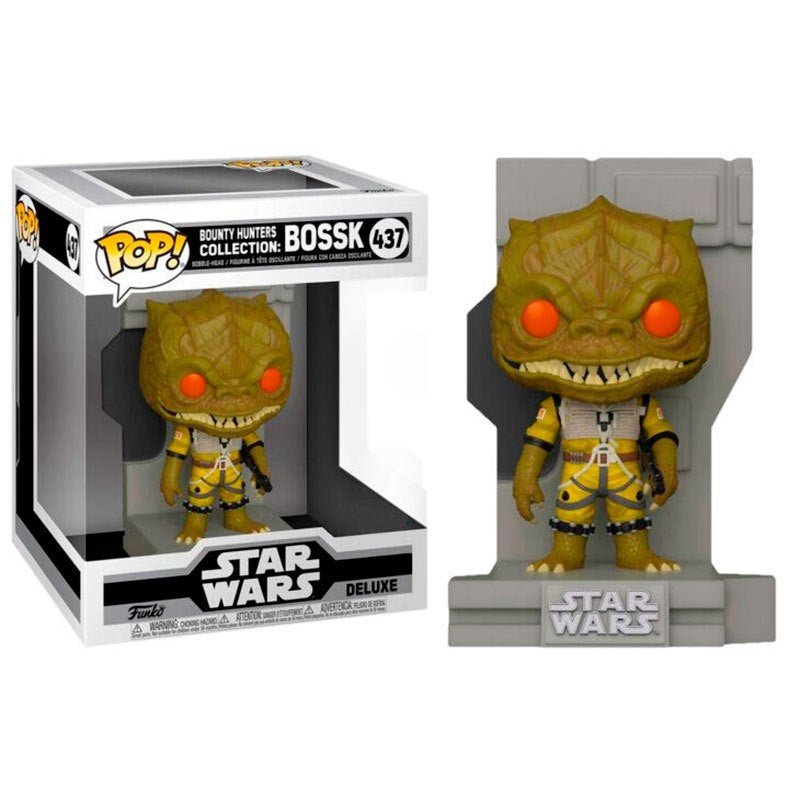 Pop! Star Wars: Bounty Hunters - Bossk - Deluxe - US Exclusive - Fans Geek Store