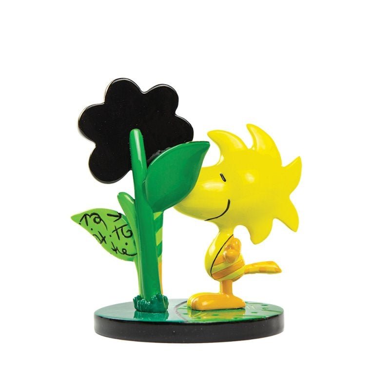 Britto Peanuts Woodstock with Flower Statue 9 cm - Fans Geek Storeproduct_typeBritto