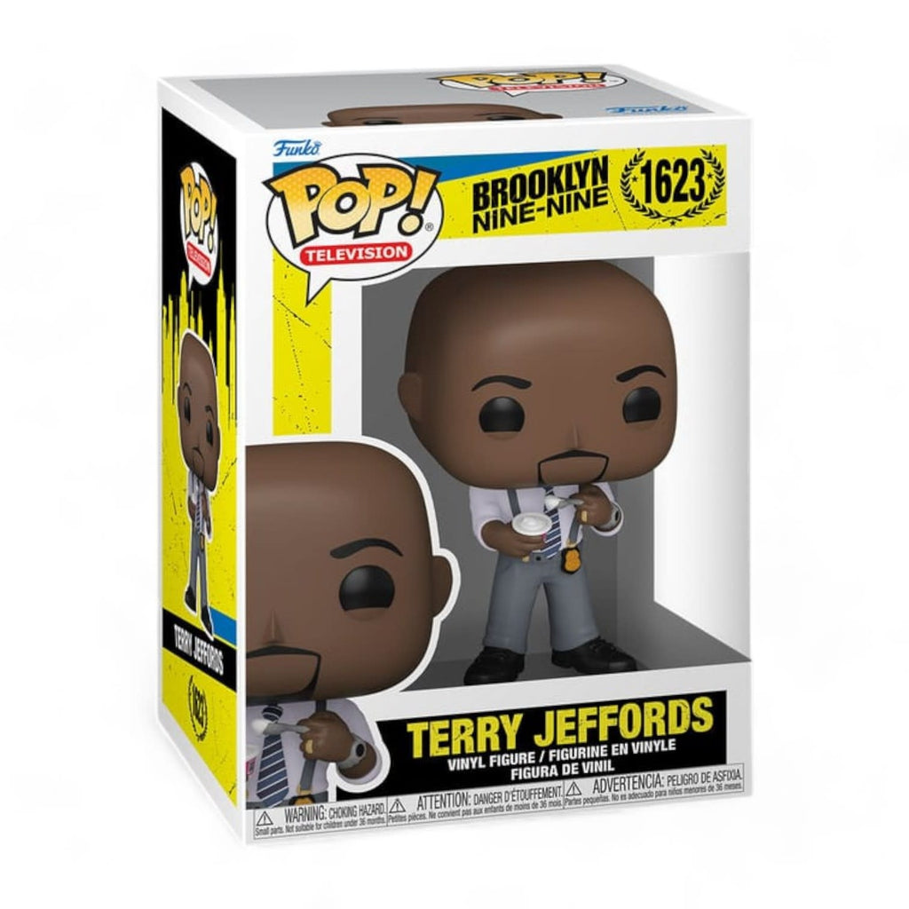 Brooklyn Nine - Nine POP! TV Vinyl Figure Terry w/ yogurt 9 cm - Fans Geek Store
