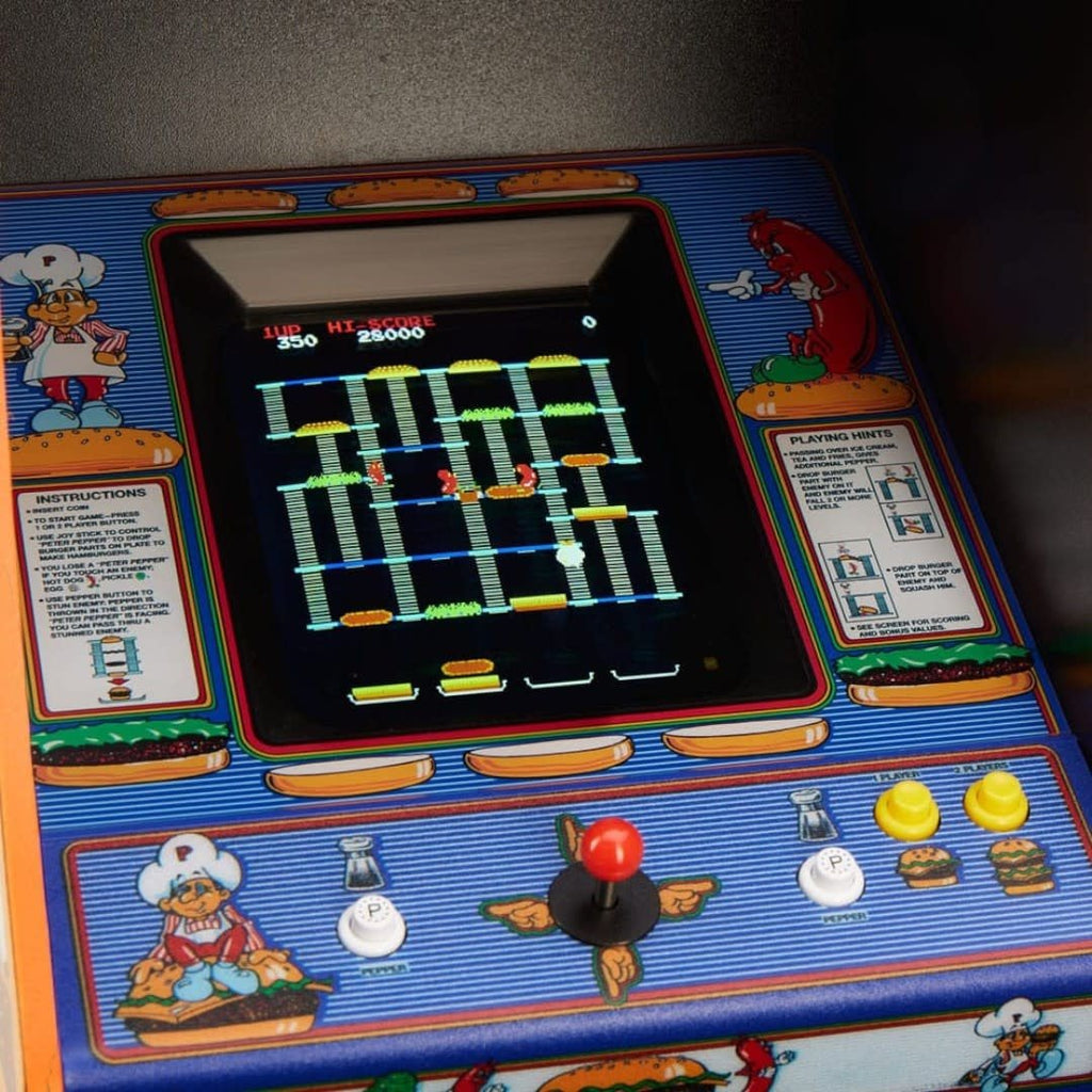 Burger Time Quarter Arcade Machine 44 cm - Fans Geek Store