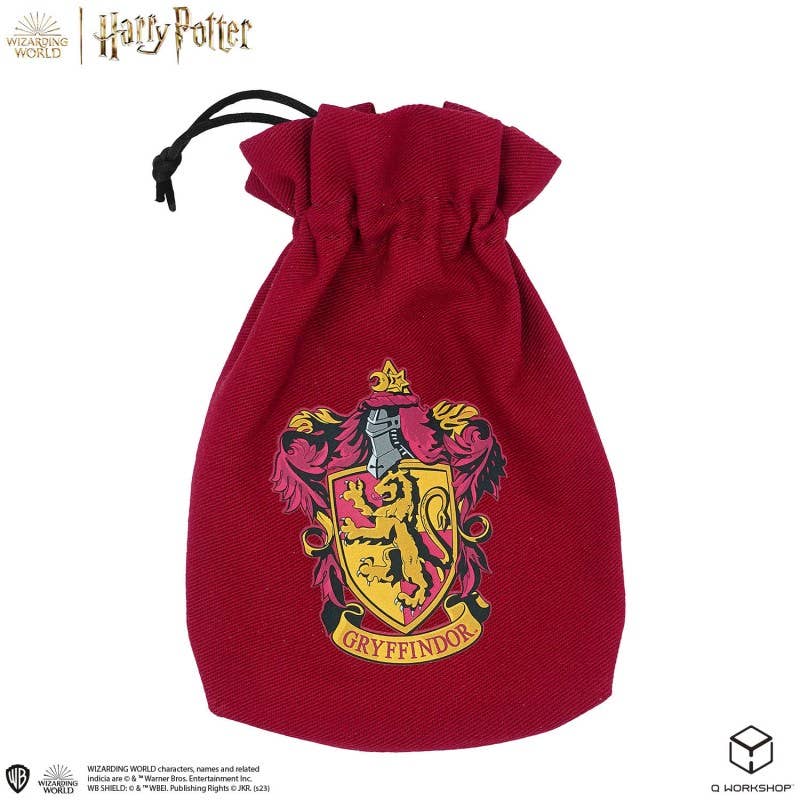 Harry Potter Gryffindor dobbelstenen en etui