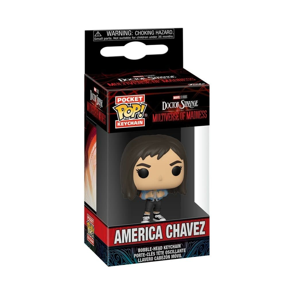 Pocket Pop! Keychain: Marvel - Doctor Strange in the Multiverse of Madness - America Chavez - Fans Geek Store