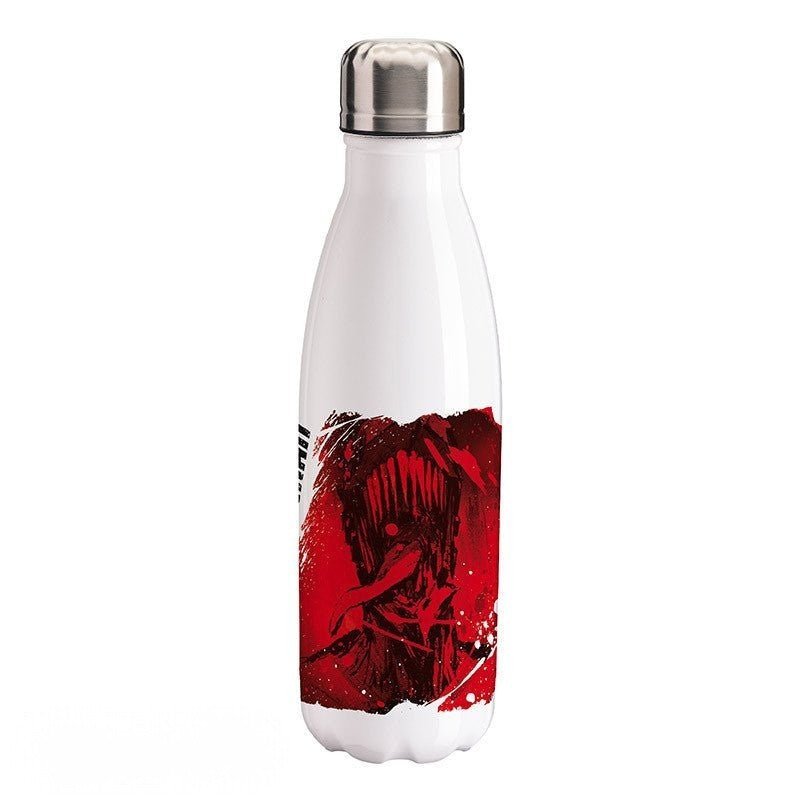 Chainsaw Man Pochita & Kettingzaagman Drinkfles - Aluminium 500ml - Fans Geek Storeproduct_typeABYstyle