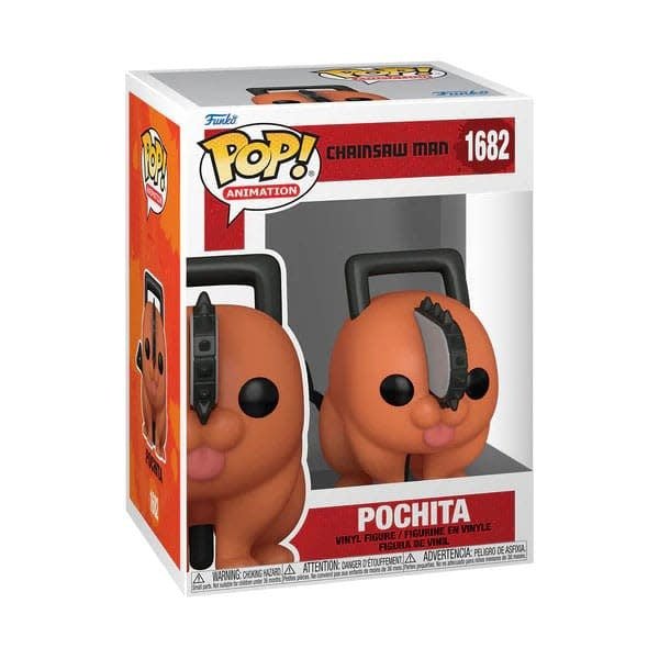 Chainsaw Man Pop! Animation Vinyl Figure Pochita 9 cm - Fans Geek Store