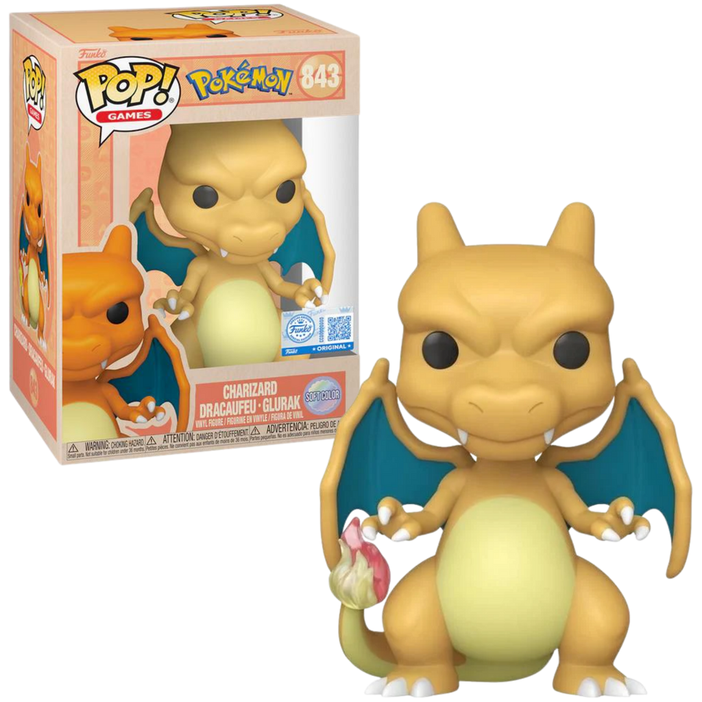 Charizard Soft Color Funko Pop! Exclusief - Pokémon - Fans Geek Storeproduct_typeFunko