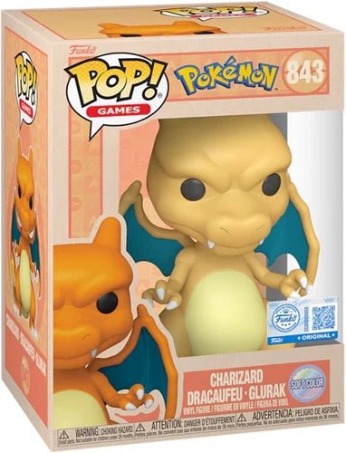 Charizard Soft Color Funko Pop! Exclusief - Pokémon - Fans Geek Storeproduct_typeFunko