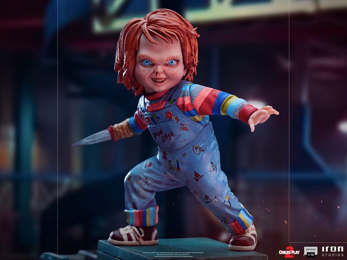 Child's Play II Chucky 1:10 Art Scale Statue - Iron Studios - Fans Geek Storeproduct_typeIron Studios