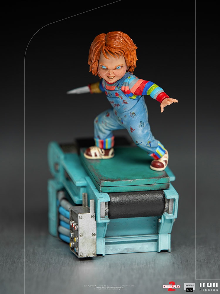 Iron Studios Child's Play II Chucky 1:10 Art Scale Statue