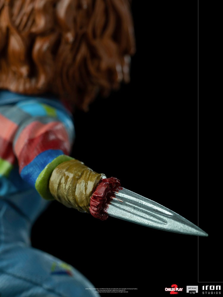 Iron Studios Child's Play II Chucky 1:10 Art Scale Statue