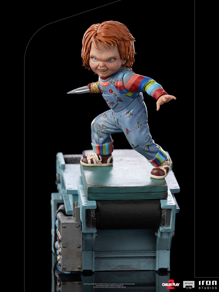 Iron Studios Child's Play II Chucky 1:10 Art Scale Statue