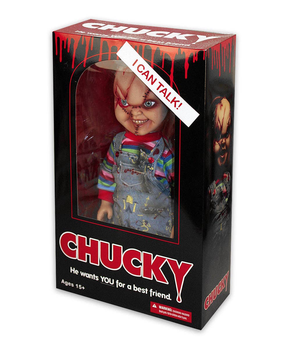 Chucky 15" Pratende Mega Scale Pop – Child's Play | Mezco Toyz - Fans Geek Storeproduct_typeClose Up GmbH