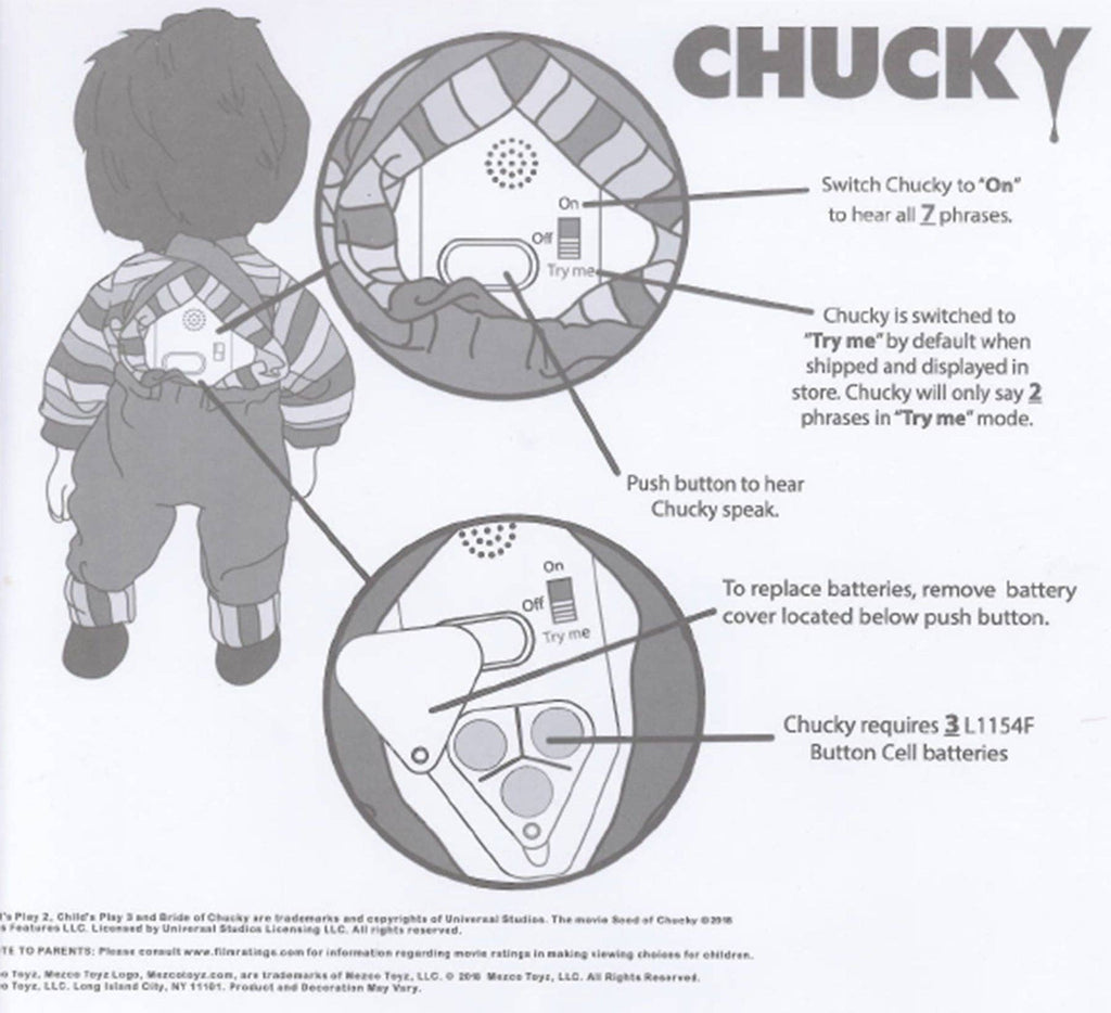 Chucky 15" Pratende Mega Scale Pop – Child's Play | Mezco Toyz - Fans Geek Storeproduct_typeClose Up GmbH
