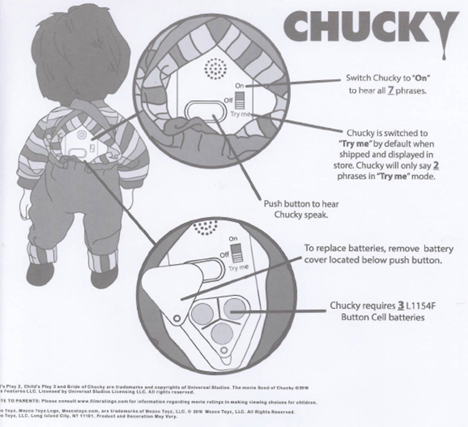 Chucky 15" Pratende Mega Scale Pop – Child's Play | Mezco Toyz - Fans Geek Storeproduct_typeClose Up GmbH