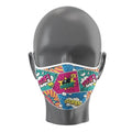 Face Mask: Comic Book Collage - Fans Geek Store