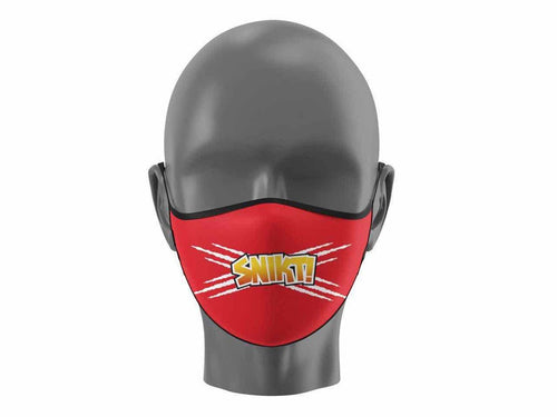 Face Mask: Comic Snikt - Fans Geek Store