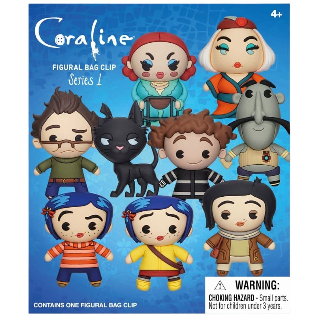 Coraline 3D PVC Bag Clips Series 1 - Fans Geek Store