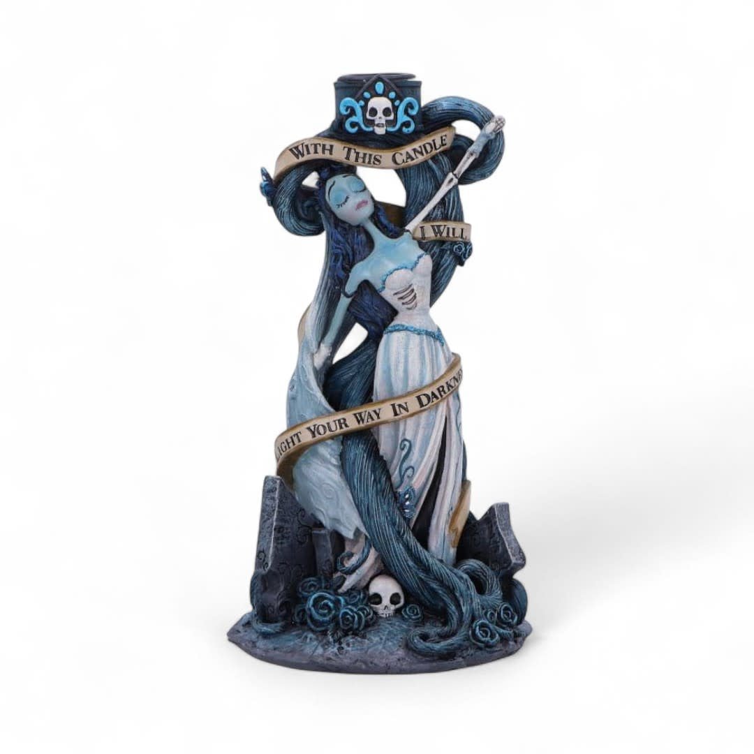 Corpse Bride Candle Holder With This Candle Vow 19 cm - Fans Geek Store