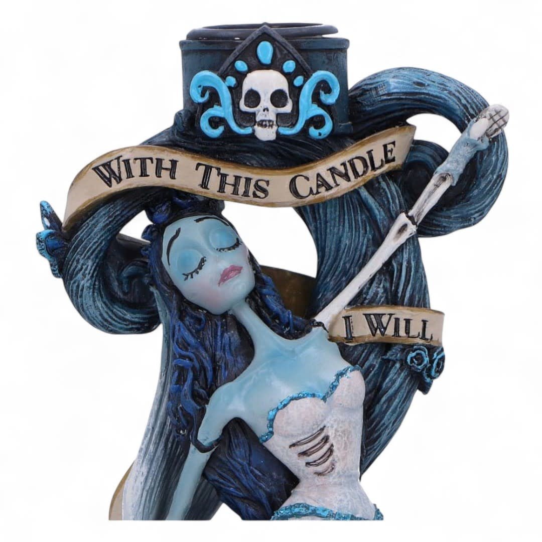 Corpse Bride Candle Holder With This Candle Vow 19 cm - Fans Geek Store