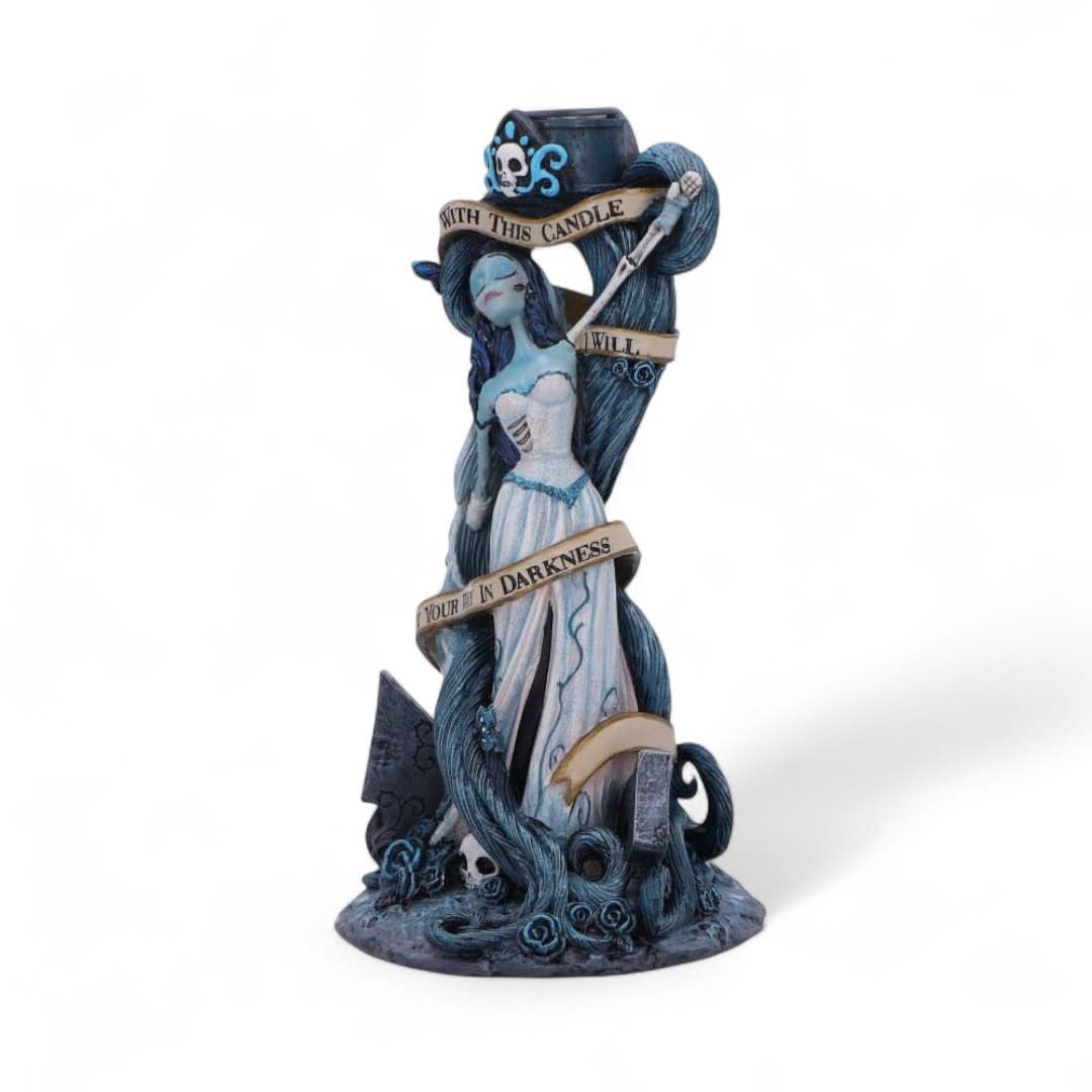 Corpse Bride Candle Holder With This Candle Vow 19 cm - Fans Geek Store