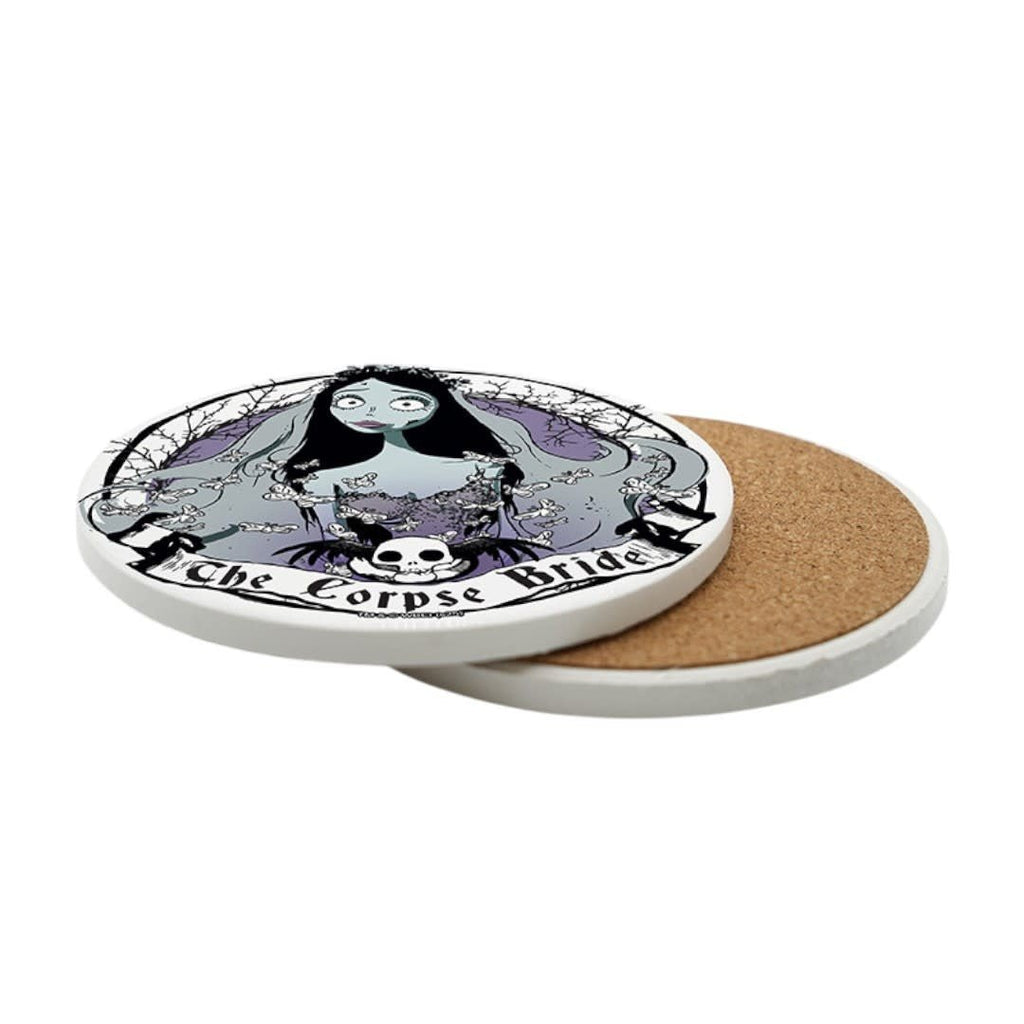 CORPSE BRIDE - Ceramic Coaster "Emily" - Fans Geek Store