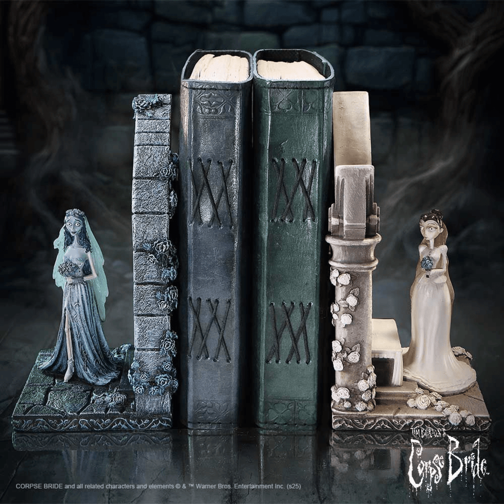 Corpse Bride Emily & Victoria Boekensteunen – Set van 2 - Fans Geek Storeproduct_type#Nemesis Now