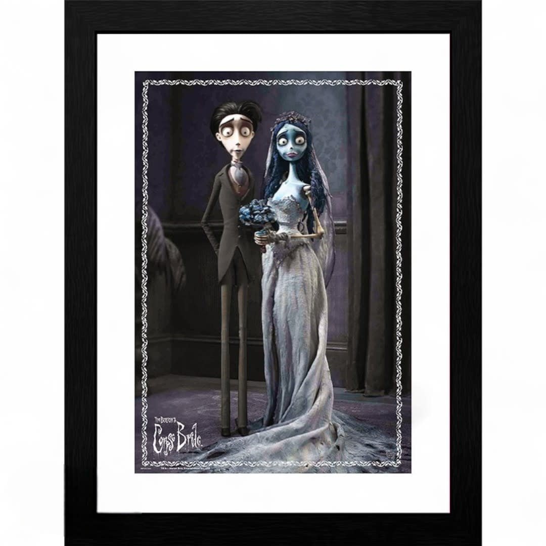 CORPSE BRIDE - Framed print "Emily & Victor" - Fans Geek Store