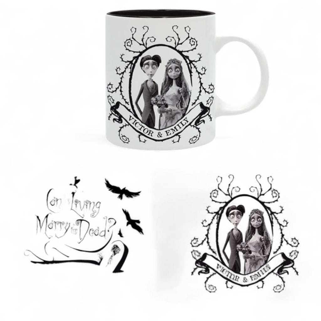 CORPSE BRIDE - Mug - 320 ml - Victor & Emily - subli - Fans Geek Store