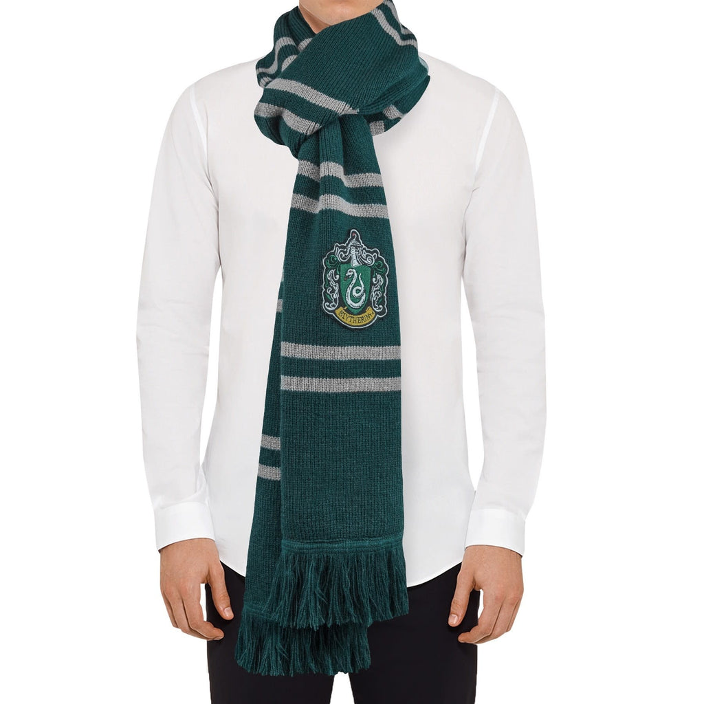 Harry Potter: Deluxe Slytherin Scarf - Fans Geek Store